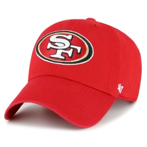 '47 Brand, Sapca clean up NFL San Francisco 49ers, Rosu