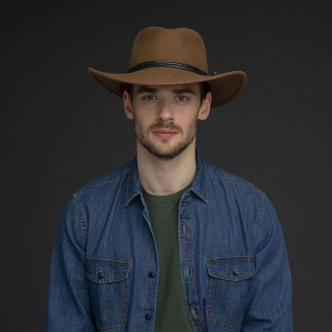 Palarie Bailey of Hollywood Piston Fedora Maro 2