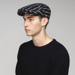 Basca Kangol British Peebles Double Stripe Negru 3