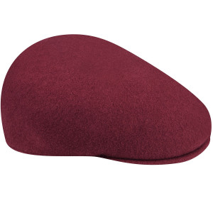 Basca Kangol Wool 504 Cranberry Rosu 3