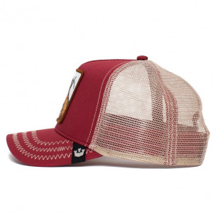 Sapca Goorin Brothers Trucker G.O.A.T Rosu 2