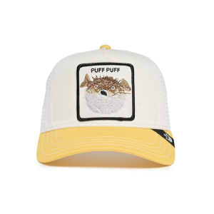 Goorin Bros, sapca alba trucker puff puff fish