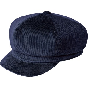 Kangol, basca albastru inchis cord spitfire