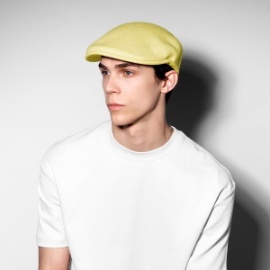 Kangol, basca galbena wool 504 3