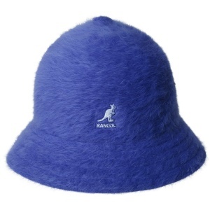 Kangol, palarie bucket furgora casual, Albastru electric
