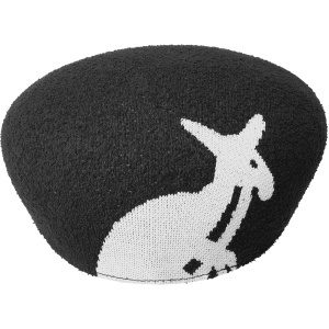 Kangol Retro Big Kroo 7100 Flat Cap, Black - Img 2