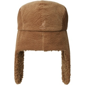 Kangol, Sapca earflaps cozy cord bugatti, Maro caramel 3