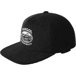 Kangol, sapca elevator workwear baseball, Negru mat