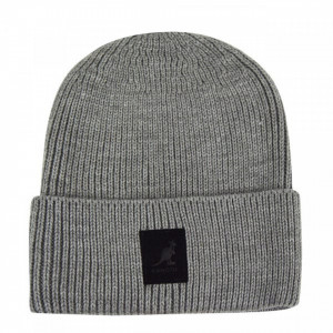 Kangol, Strickmütze patch, Grau