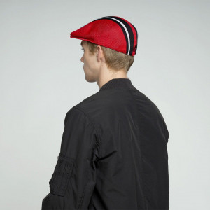 Basca Kangol Vented Stripe 504 Rosu 8