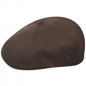 Kangol wolle flexfit 504 flatcap, Braun