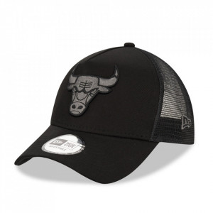 Sapca New Era A-Frame Trucker Chicago Bulls Tonal Negru