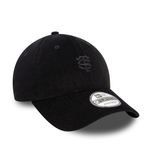 New Era, sapca 9forty baby cord Stade Toulousain, Negru mat - Img 3