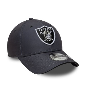 New Era, sapca 9forty microfibre Las Vegas Raiders, Gri antracit 4
