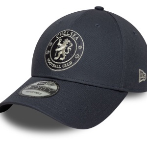 New Era, sapca 9forty seasonal crest Chelsea FC, Gri carbune
