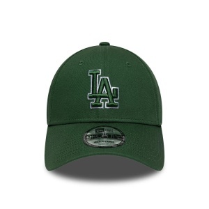 New Era, sapca 9forty team outline LA Dodgers, Verde englez 2