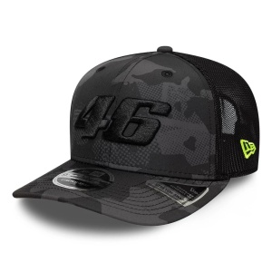 New Era, sapca 9seventy camo VR46, Negru mat