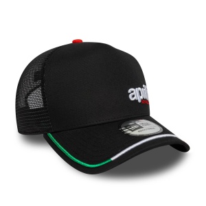 New Era, sapca trucker flawless Aprilia, Negru mat - Img 3