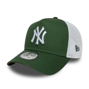 New Era, sapca trucker NY Yankees league, Verde padure