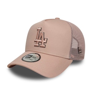 New Era, sapca trucker outline LA Dodgers, Roz prafuit