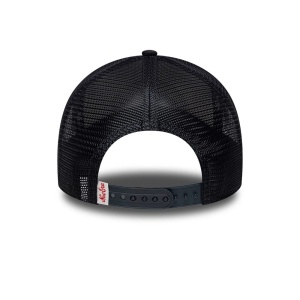 New Era, sapca trucker oval foam patch, Albastru marin - Img 4