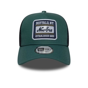 New Era, sapca trucker patch Buffalo NY, Verde persan 2