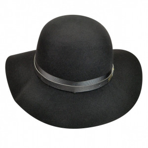 Palarie Betmar Hayden Wool Felt Negru 2