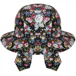 Palarie Betmar Knotted Cloche Floral 5