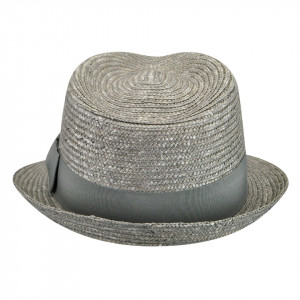 Palarie Kangol Wheat Braid Arnold Trilby Gri 2