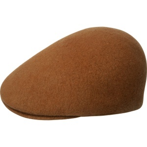 Sapca barbati Kangol seamless wool 507, maro rustic