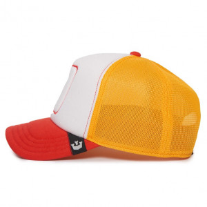 Sapca Goorin Brothers trucker fried alb 3