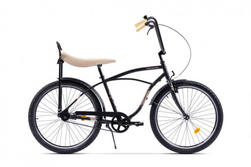 PEGAS STRADA 1 26'' OTEL 1S NEGRU MAT