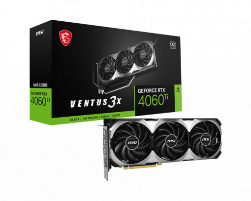 GeForce RTX 4060TI VENTUS 3X 16GB OC