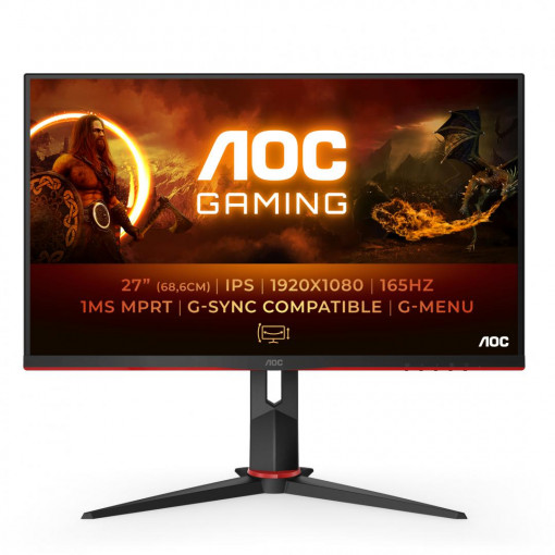 MONITOR 27" AOC 27G2SPU/BK