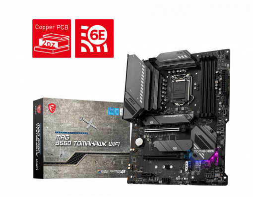 MB MSI MAG B560 TOMAHAWK WIFI LGA 1200
