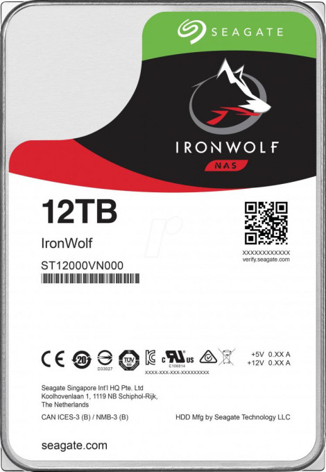 SG HDD 3.5 12TB SATA3 ST12000VN0008