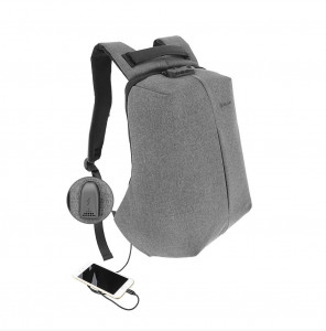 Rucsac laptop Tellur Antif. V2 15.6" gri - Img 1
