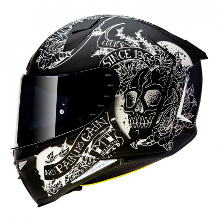 MT Helmets - REVENGE 2 Skull & Roses