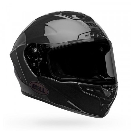BELL - STAR DLX MIPS Lux Checkers - negru / gri lucios