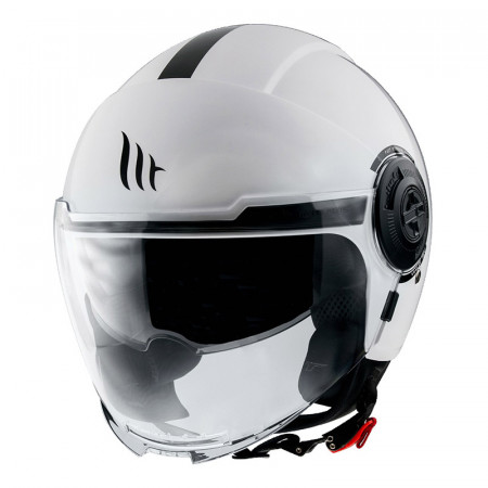 MT Helmets - VIALE [sun visor] - alb
