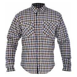 OXFORD - CAMASA FULL KEVLAR KICKBACK CHECKER - KAKI/ALB