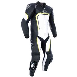 OXFORD - Combinezon STRADALE complet (o piesa) - NEGRU/ALB/FLUO