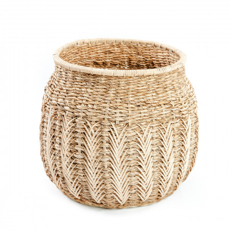 Coșul Luziru - Natural - M, Bazar Bizar