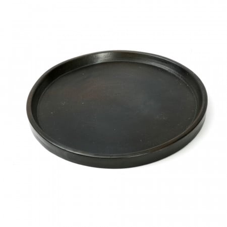 The Terracotta Burned Plate - Negru- M, , M