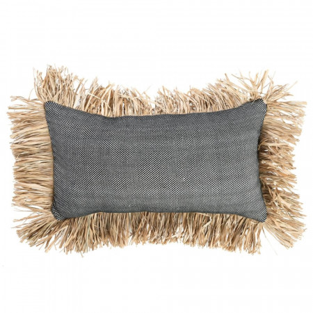 Husa de perna Cotton Bonita - Negru natural - 30x50, Bazar Bizar
