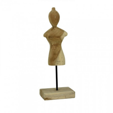Statueta KOLATA, lemn de tec, 40cm