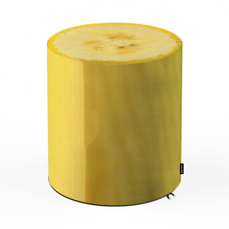 Taburet Units, cilindru, banana, 42 x 45 cm