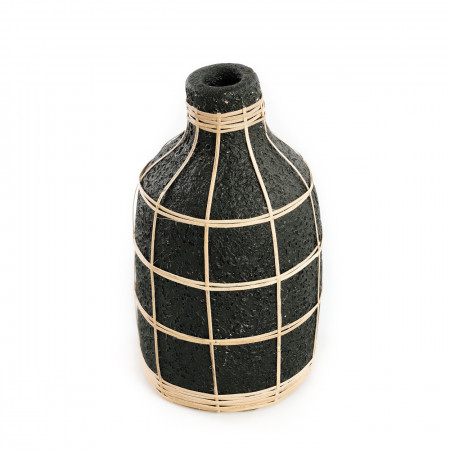 The Whoopy Vase - Negru Natural - L, Bazar Bizar