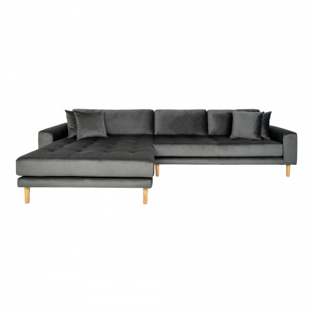 House Nordic, Lido Canapea, Gri, 290 cm