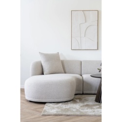 House Nordic, Kingston Sofa, culoare natur, 90/175 *294cm - Img 3